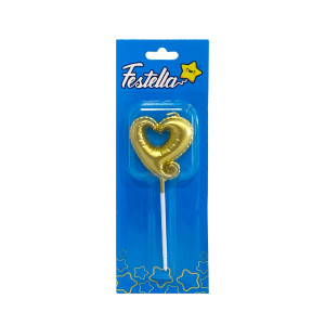 VELA CORAZON DORADA: