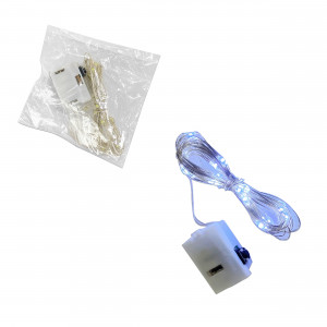 LUZ GLOBO 3M BLANCA (PQTX100)
