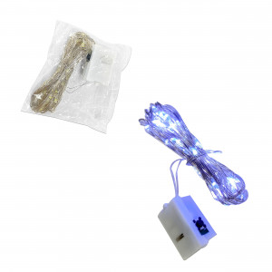 LUZ GLOBO 5M BLANCA (PQTX100)