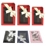 CAJA REGALO TRANSPARENTE X3