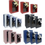 CAJA REGALO TRANSPARENTE X3