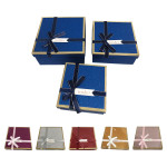 CAJA REGALO BORDE DORADO X3