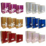 CAJA REGALO BORDE DORADO X3