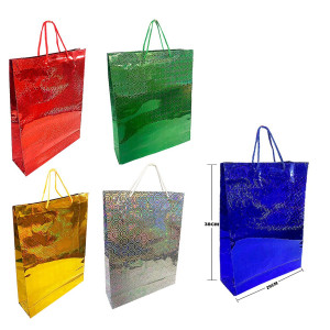 BOLSA REGALO HOLOGRAMA (PQTX12)
