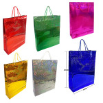 BOLSA REGALO HOLOGRAMA 38*29*9CM (PQTX12)