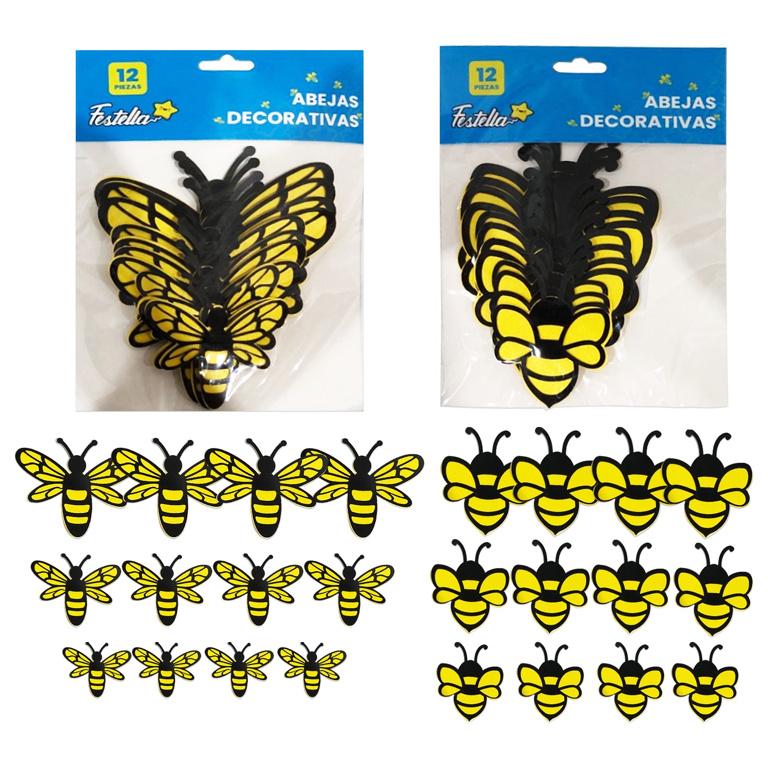 ABEJA DECORATIVA X12 (PQTX12)