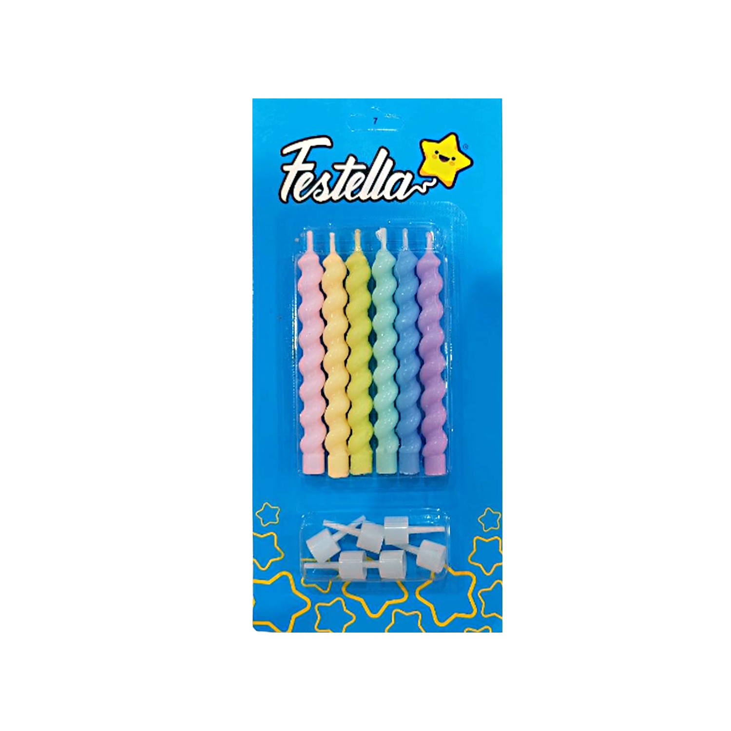 VELA COLOR PASTEL X6 (PQTX12)