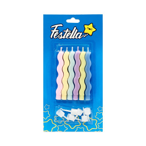 VELA COLOR PASTEL X6 (PQTX12)