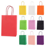 BOLSA DE REGALO COLORES 22*27*11CM (PQTX12)