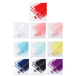 PAPEL COREANO SURTIDO BORDE PLATEADO X20XCOL