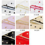 PAPEL COREANO BOLAS SURTIDO CON BORDE X20XCOL