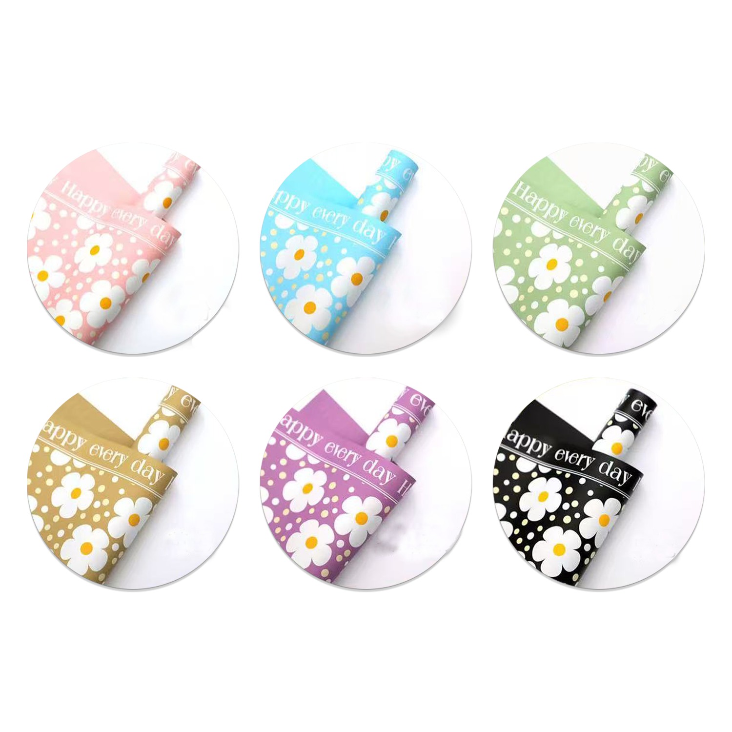 PAPEL COREANO FLORES SURTIDO X20XCOL