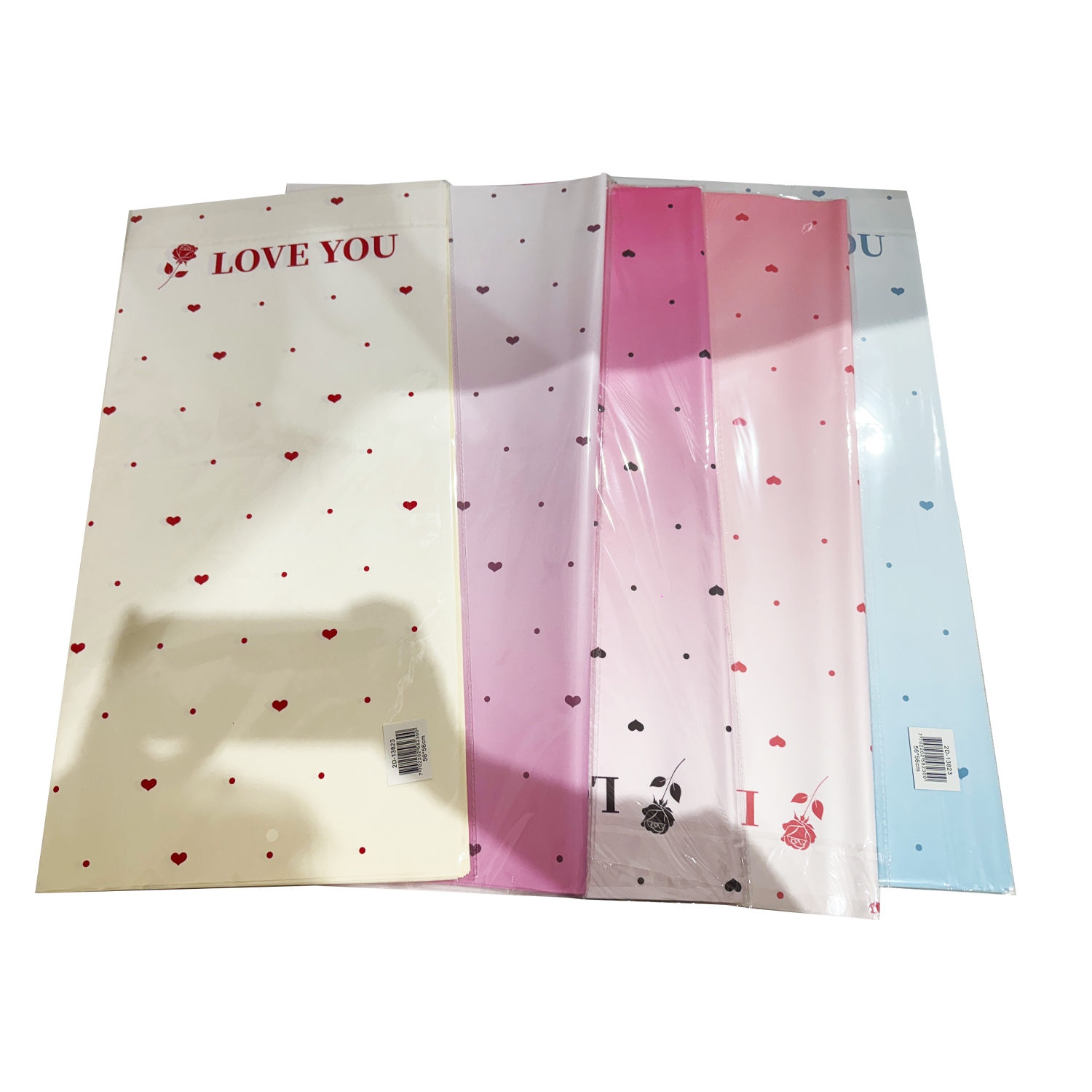 PAPEL COREANO LOVE YOU SURTIDO X20XCOL