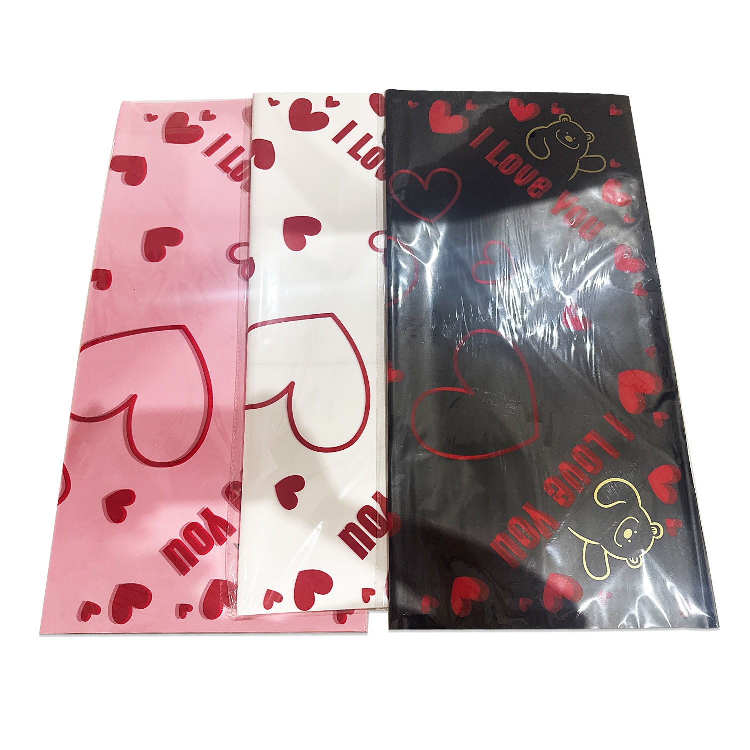 PAPEL COREANO CORAZONES SURTIDO X20XCOL