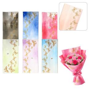 PAPEL COREANO MARIPOSAS SURTIDO X20XCOL