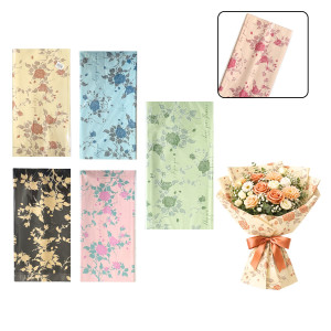 PAPEL COREANO ROSAS SURTIDO X20XCOL