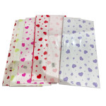 PAPEL COREANO CORAZONES SURTIDO X20XCOL