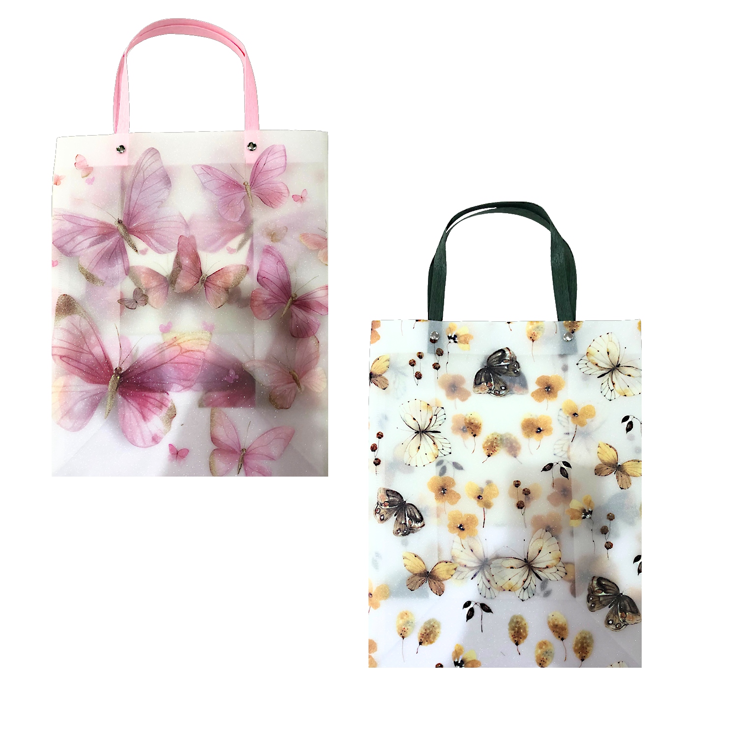 BOLSA REGALO MARIPOSAS 30*23*12CM (PQTX12)