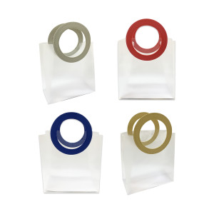 BOLSA REGALO TRANSPARENTE 21*22*11CM (PQTX10)