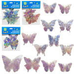 MARIPOSA DECORATIVA SURTIDA X12 (PQTX12)