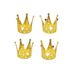 CORONA DECORATIVA METALICA DORADA 3.5*4CM