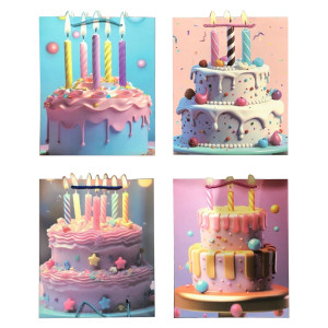 BOLSA REGALO PASTEL 26*32*10CM (PQTX12)