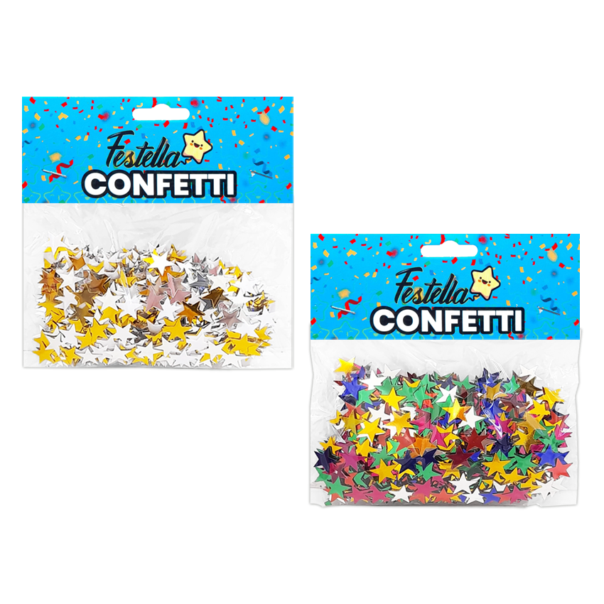 CONFETTI PARA MESA ESTRELLA (PQTX12)