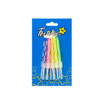 VELA COLORES X10 EN BLISTER (CJX50)