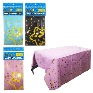 MANTEL DE FIESTA ESTRELLAS