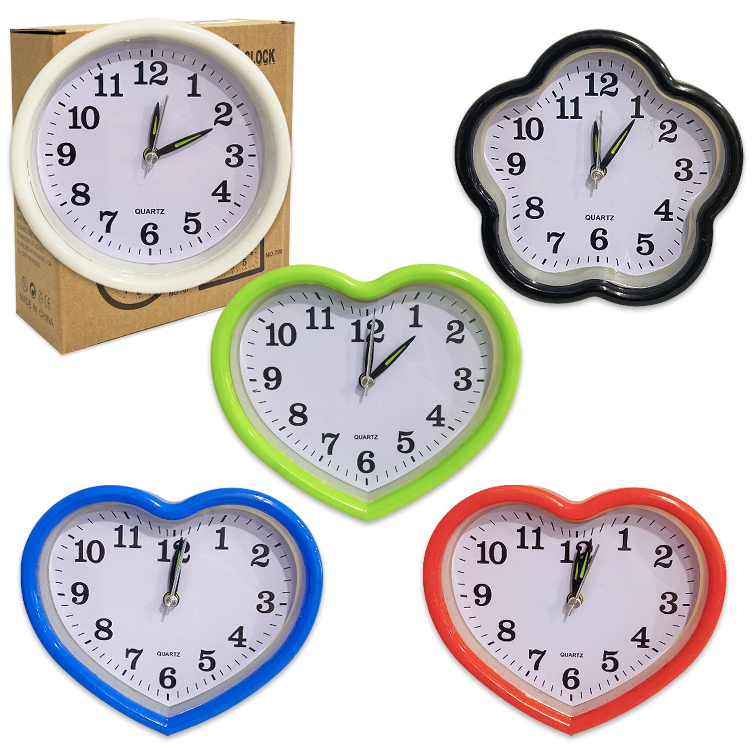 RELOJ DESPERTADOR FIGURAS