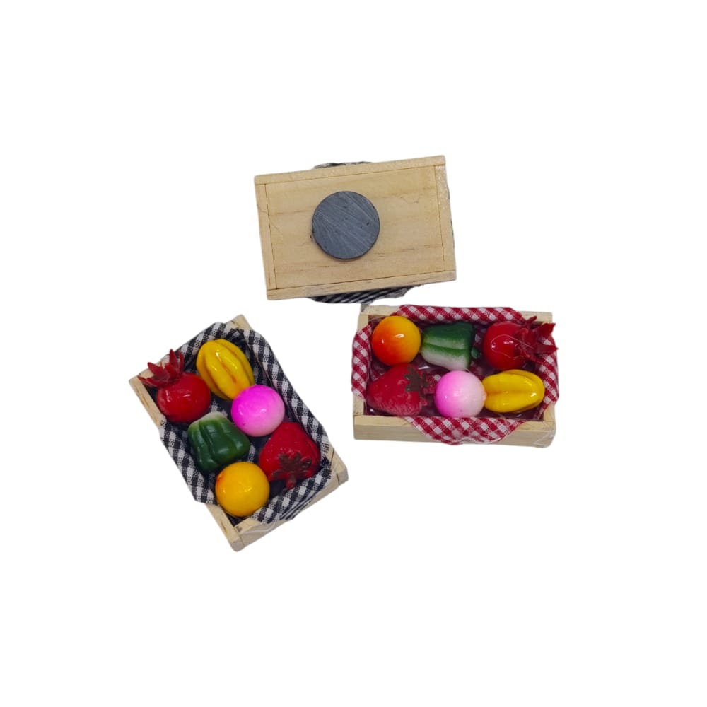 FIGURA DECORATIVA EN FRUTAS PARA NEVERA DK-1900