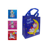 BOLSA DE REGALO ESTAMPADA UNICORNIO DK-2397-4 (PQTX12)
