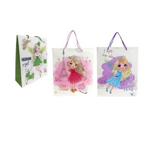 BOLSA DE REGALO GD ESTAMPADO MUÑECA DK-4477-2