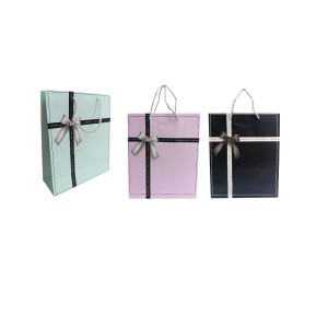 BOLSA DE REGALO MD ESTAMPADO LAZO+MOÑO DK-4481-1