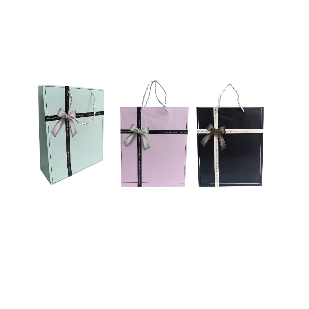 BOLSA DE REGALO MD ESTAMPADO LAZO+MOÑO DK-4481-1
