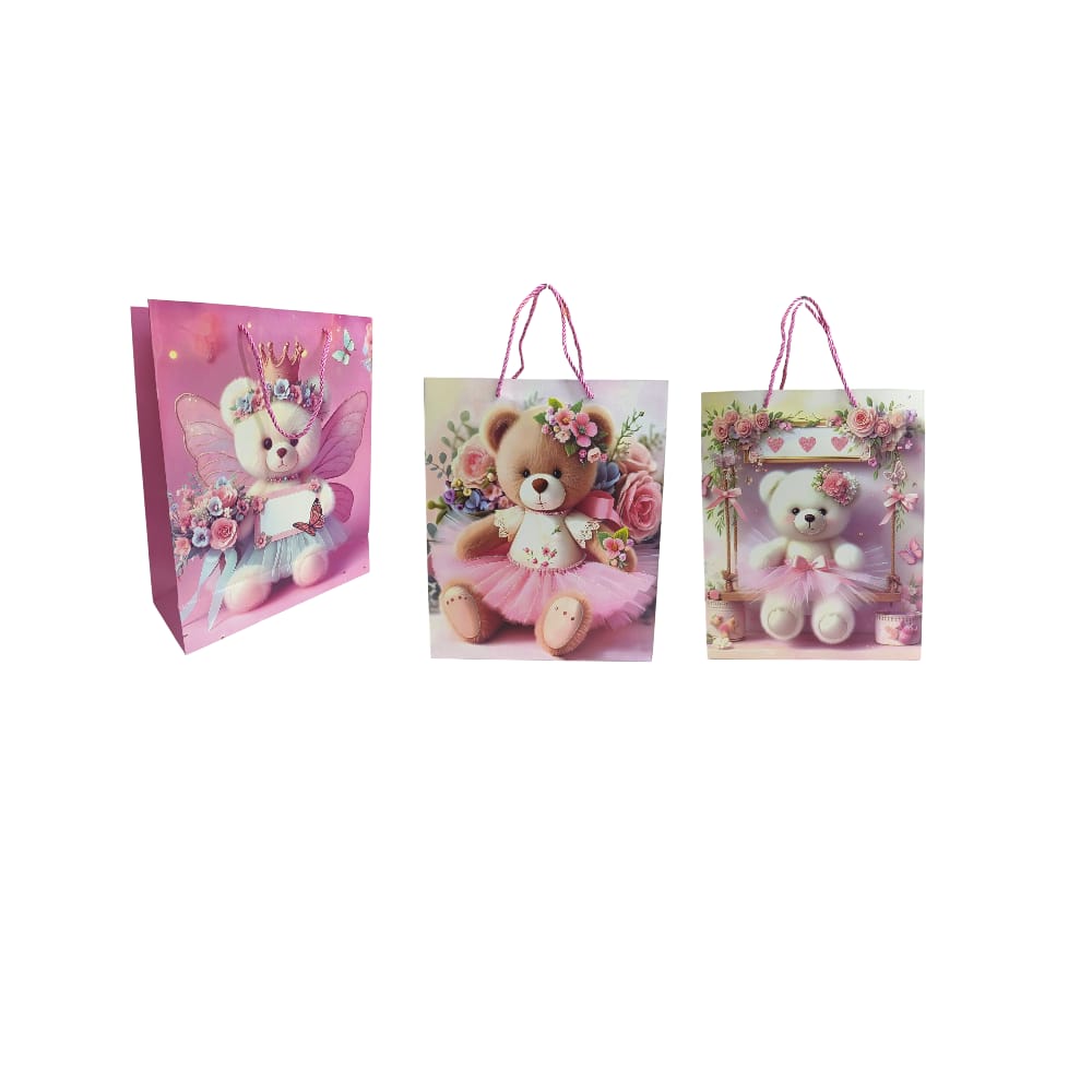 BOLSA DE REGALO MD ESTAMPADO OSITA DK-4488-1