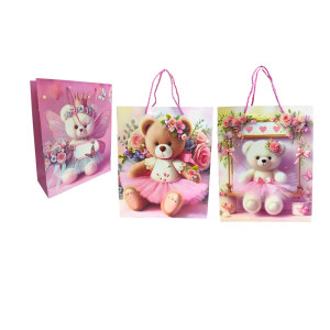 BOLSA DE REGALO GD ESTAMPADO OSITA DK-4488-2