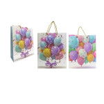 BOLSA DE REGALO GD ESTAMPADO GLOBOS COLORES DK-4488-2