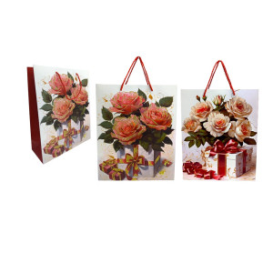 BOLSA DE REGALO ESTAMPADO FLOR GD DK-4491-2