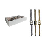 RELOJ CUADRADO FINO DE DAMA DK-4621