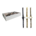 RELOJ OVALADO FINO DE DAMA DK-4622