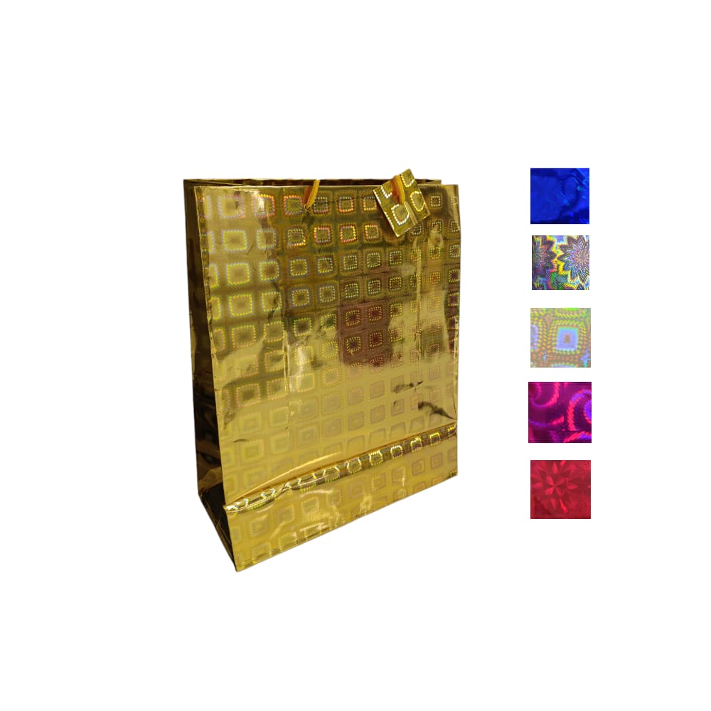 BOLSA DE REGALO HOLOGRAMA #5  DK-5000 (PQTX12)